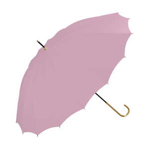 ワールドパーティー 雨傘 長傘 16本骨ソリッド Wpc. [ レディース / 55cm ] ピンク 8774-04-001