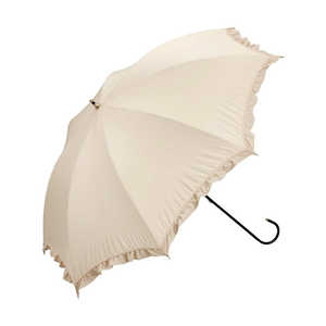 ワールドパーティー 日傘 長傘 遮光 クラシックフリル Wpc. [ 晴雨兼用傘 / レディース / 50cm ] ベージュ 81-19017-101