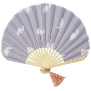 ワールドパーティー ［Wpc.GIFTBOX扇子］キャッツパープル W084-333-204