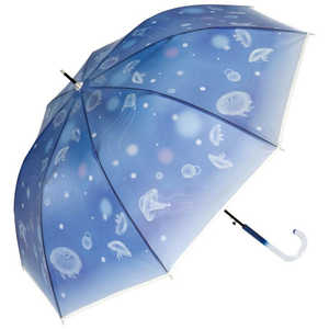 ワールドパーティー 雨傘 長傘 ビニール傘 えのすい×Wpc.アンブレラ Wpc. ［雨傘 /レディース /58cm］ おやすみ、クラゲ PT-EN01-001