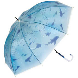 ワールドパーティー 雨傘 長傘 ビニール傘 えのすい×Wpc.アンブレラ Wpc. ［雨傘 /レディース /58cm］ おはよう、大水槽 PT-EN02-001