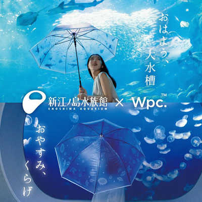 ワールドパーティー 雨傘折＿Wpc. ［ビニール傘］えのすい×Wpc