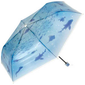 ワールドパーティー 雨傘折＿Wpc. ［ビニール傘］えのすい×Wpc.アンブレラ 大水槽mini wpc ［雨傘 /レディース /50cm］ PT-EN002-002