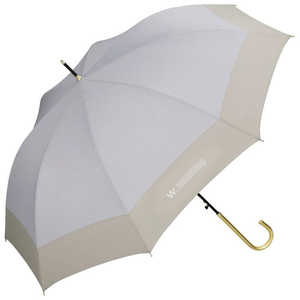 ワールドパーティー 雨傘 長傘 切り継ぎプレーン Wpc. [ レディース / 58cm ] グレー 9095-04-001