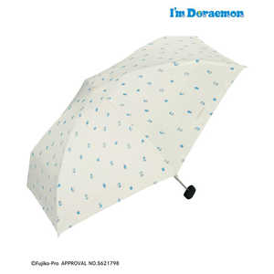 ワールドパーティー 日傘 折りたたみ傘 ドラえもん 遮光クレヨン ミニ(オフホワイト) 801DR08