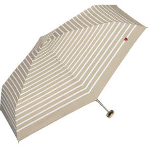 ワールドパーティー 遮光ハート刺繍ボーダー mini wpc ［晴雨兼用傘 /レディース /50cm］ BE 801-14653-102BE