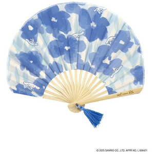 ワールドパーティー ［サンリオ×Wpc.］GIFTBOX扇子グラデーションフラワーBL - W084-SA26-204