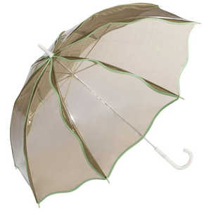 ワールドパーティー ビニール傘 ウェービーアンブレラ Wpc. [ 60cm ] ブラウン PT-071-001