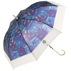 ワールドパーティー ビニール傘 アートアクアリウム×Wpc. アンブレラ [ 61cm ] ブルー PT-AQ02-001
