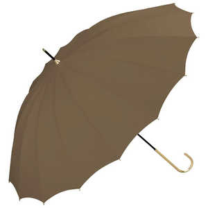 ワールドパーティー 16本骨ソリッド Wpc. [ 55cm ] ブラウン 8774-04-001