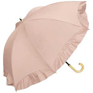 ワールドパーティー 遮光 ドームパラソル フリル Wpc. [ 55cm ] ピンク 81-13217-101