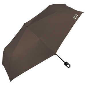 ワールドパーティー 折りたたみ傘 日傘 ［Wpc.IZA］(イーザ)LARGE＆HOOK ［晴雨兼用傘 / 60cm］ ブラウン ZA022-001-102