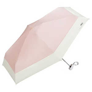 ワールドパーティー 折りたたみ傘 遮光切り継ぎtiny 遮熱効果 Wpc. ［晴雨兼用傘 / 47cm］ ピンク 801-13134-102