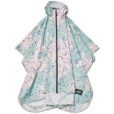 ◯限定　Miwa splash world レインポンチョ ワールドパーティー レインポンチョ 2ND レインコート KiU