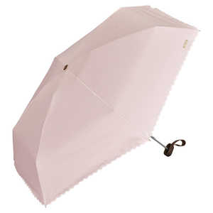 ワールドパーティー 折りたたみ傘 遮光ビジューボタン mini 遮熱効果 Wpc. ［晴雨兼用傘 / 50cm］ ピンク 801-15401-102