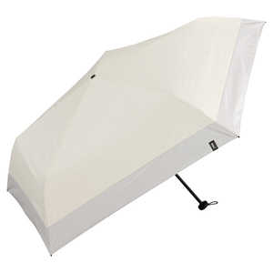 ワールドパーティー 折りたたみ傘 遮光エアライトパラソルユニセックス 60cm 遮熱効果 Wpc. ［晴雨兼用傘 / 60cm］ オフ×ライトグレー 801-18345-102