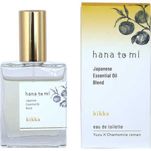 フレーバーライフ社 hanatomi オードトワレ kikka(キッカ) 23mL 3594