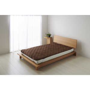 篠原化学 あったかドライミング敷パッド ブラウン ［セミダブルサイズ /ウォーム敷パッド］ DRYHOT120SD18