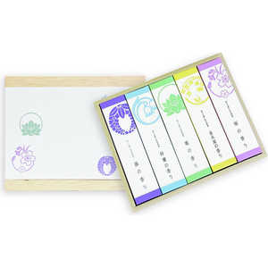 悠々庵 祈りと癒しのお線香 桐箱進物 5箱入り スリム5箱入 悠々庵 祈りと癒しのお線香 桐箱進物 5箱入り スリム5箱入