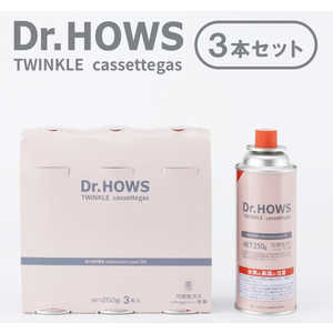 TTS Dr.HOWS カセットボンベ3P Dr.HOWS 011693