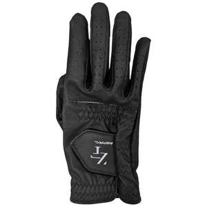 イオンスポーツ ゴルフグローブ ZEROFIT インスパイラルグローブ ［ユニセックス /右手着用(左打ち用) /19cm］ ブラック ZIGLE-210119