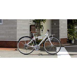 OSSO 700×28c型 クロスバイク クラシカル Classical (ホワイト/外装6段変速/フレームサイズ430mm) 【組立商品につき返品不可】 NTCB7006
