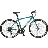 700×28c 】クロスバイク 6段変速 水色