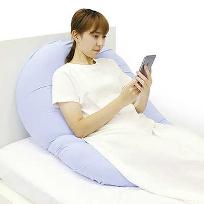 MOGU ビーズクッション 雲にのる夢枕 シャインホワイト の通販