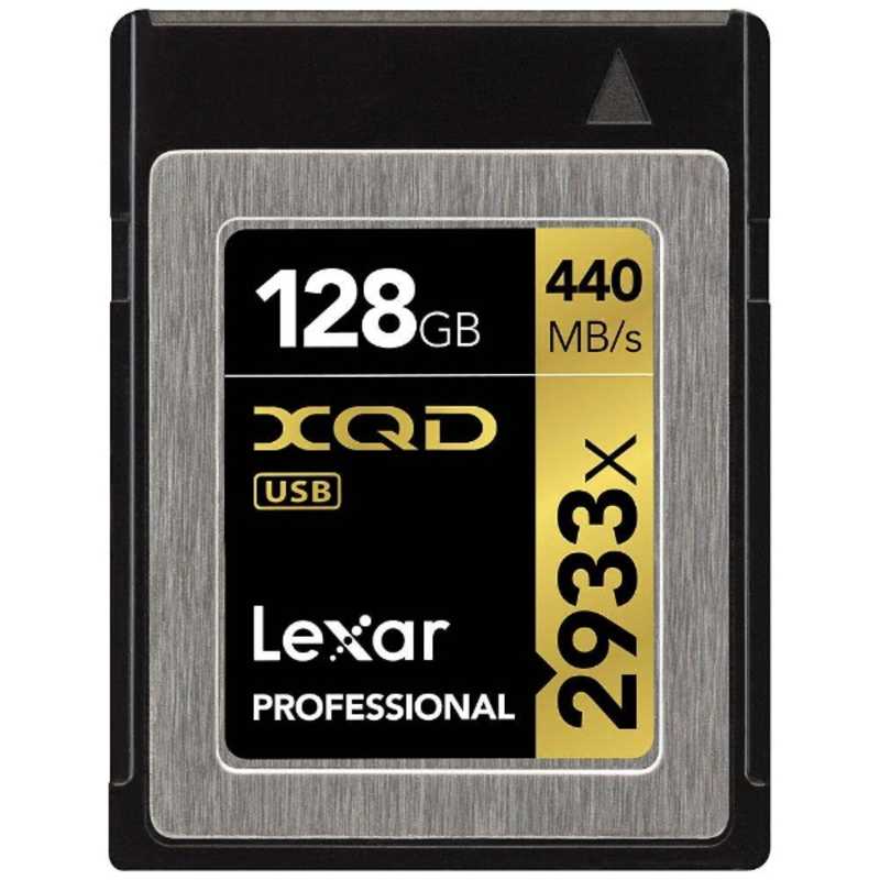 LEXAR LEXAR XQDメモリーカード LXQD128CRBJP2933 LXQD128CRBJP2933