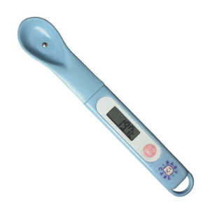 ベビーケア スプーン温度計 乳幼児用 ブルー 17×2.5×1.3cm BABSPONBL