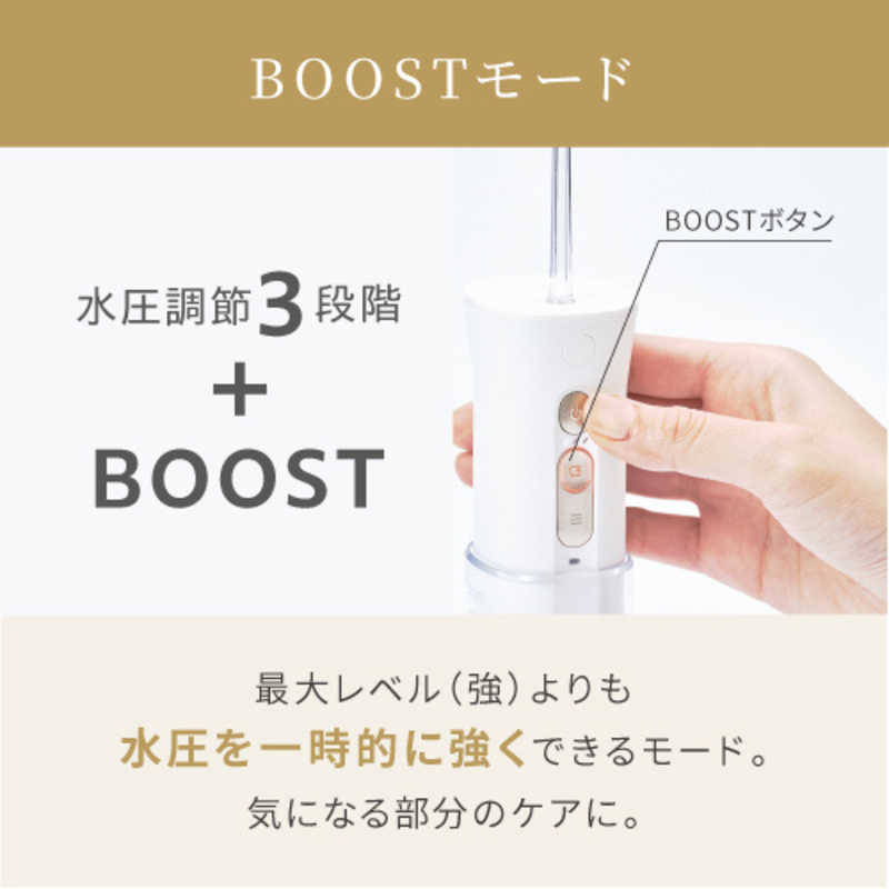 ヤーマン ヤーマン ジェットフロスMINI 口腔洗浄機 ［ハンディタイプ /国内・海外兼用］ YOI1000W YOI1000W