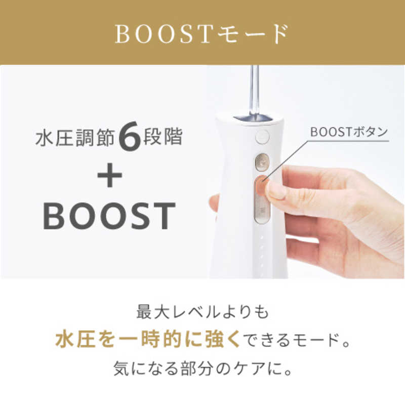 ヤーマン ヤーマン ジェットフロスEX 口腔洗浄機 ［ハンディタイプ /国内・海外兼用］ YOI2000W YOI2000W