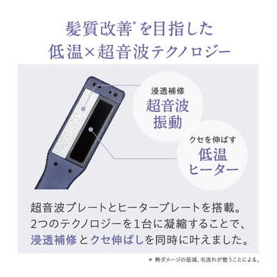 YAMANt超音波 ナイトリペアアイロンACアダプター付 夜アイロンで、朝から瞬間美髪『ナイトリペアアイロン』| YA-MAN