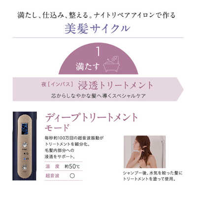 YA-MAN ヤーマン ナイトリペアアイロン アイロン YJHB4L Amazon | ヤーマン 超音波トリートメント ナイトリペアアイロン