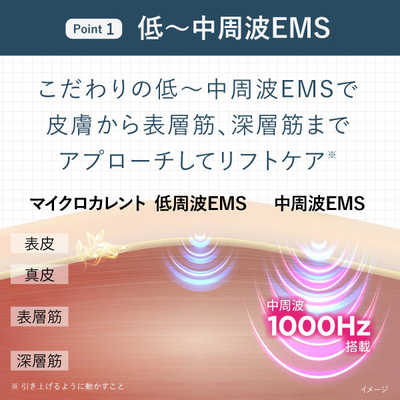 ヤーマン ニードルブラシ型美顔器 ミーゼ ニードルリフトブラシ ［EMS