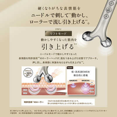 ヤーマン WAVY ニードルリフトポインター ［EMS美顔器 / 国内・海外