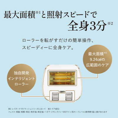 ヤーマン 光美容器 レイボーテ クールパワー ［フラッシュ式 / AC100V