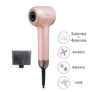 ���[�}�� �w�A�h���C���[ myse Airy Me �s���N MS91P