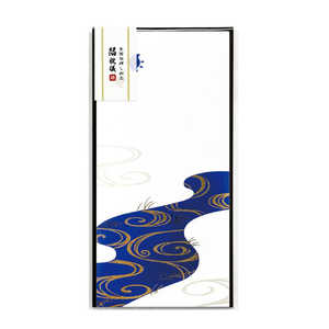 フタバ 箔祝儀袋 (ROKKAKU) やまかわうみシリーズ「川」1枚入 SH2202