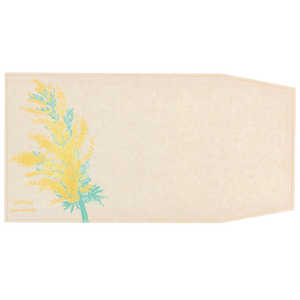 フタバ 箔押しブックカバー (ROKKAKU) Hakuoshi Botanicalシリーズ「ミモザ」1枚入 R0212403 フタバ 箔押しブックカバー (ROKKAKU) Hakuoshi Botanicalシリーズ「ミモザ」1枚入 R0212403