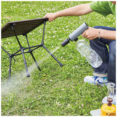 スパイサー ポケッタブル高圧洗浄機 SPICERR ブラック SWU-201-BK の