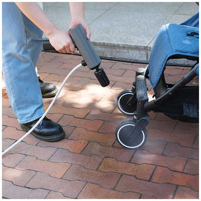 スパイサー ポケッタブル高圧洗浄機 SPICERR ブラック SWU-201-BK の