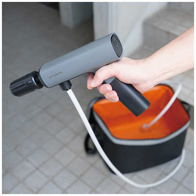 スパイサー ポケッタブル高圧洗浄機 SPICERR ブラック SWU-201-BK の