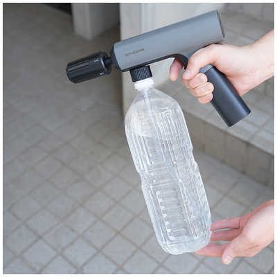 スパイサー ポケッタブル高圧洗浄機 SPICERR ブラック SWU-201-BK の