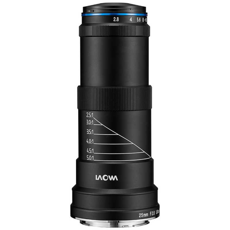 LAOWA LAOWA カメラレンズ ［ニコンF /単焦点レンズ］ ブラック 25mm F2.8 2.5-5X ULTRA MACRO 25mm F2.8 2.5-5X ULTRA MACRO