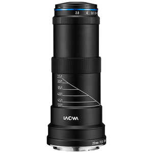 LAOWA カメラレンズ ［ニコンF /単焦点レンズ］ ブラック 25mm F2.8 2.5-5X ULTRA MACRO