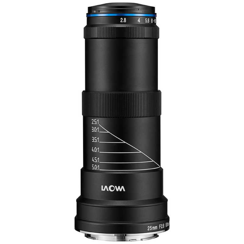 LAOWA LAOWA カメラレンズ ［ペンタックスK /単焦点レンズ］ ブラック 25mm F2.8 2.5-5X ULTRA MACRO 25mm F2.8 2.5-5X ULTRA MACRO