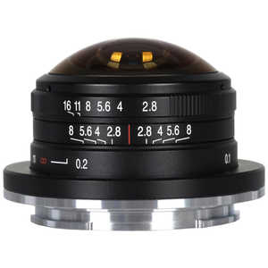 LAOWA カメラレンズ  4mm F2.8 CIRCULAR FISHEYE（フジフイルムX用）