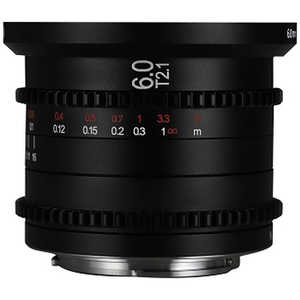 LAOWA カメラレンズ ( マイクロフォーサーズ / 単焦点レンズ ) 6mm T2.1 Zero-D MFT Cine LAOWA カメラレンズ ( マイクロフォーサーズ / 単焦点レンズ ) 6mm T2.1 Zero-D MFT Cine