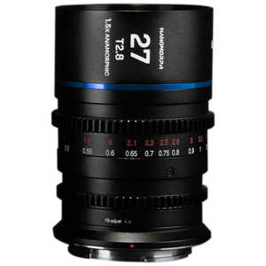 LAOWA �J���������Y (�󒍐��Y�i) (�j�R��Z�p) Nanomorph 27mm T2.8 1.5x Cine Blue